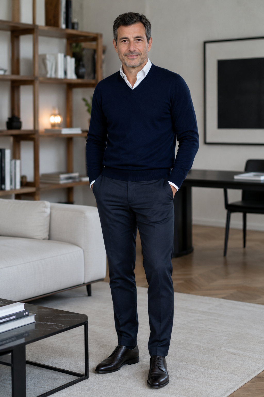 Julien Rocher dans son bureau